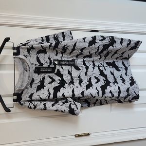 Halloween themed bat tee